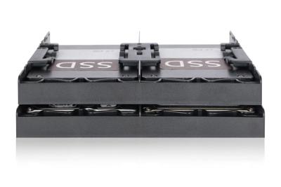 Icy Dock MB344SP quad 2,5 bracket voor 5,25 Icy Dock MB344SP quad 2,5 bracket voor 5,25