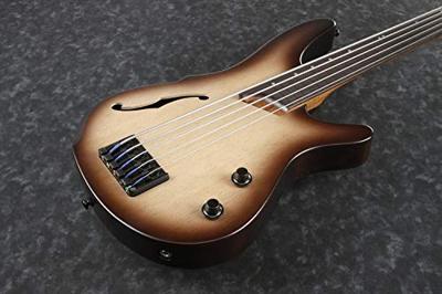 Ibanez Soundgear SRH505F Natural Browned Burst Flat