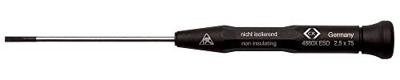 C.K Xonic ESD Platte schroevendraaier Kopbreedte: 1.2 mm Koplengte: 60 mm DIN EN 61340-2