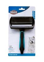 TRIXIE ZACHTE BORSTEL KUNSTSTOF 12X20 CM - thumbnail