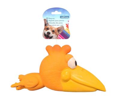 Nobleza Honden piepspeeltje - Rubber vogel of eend Nobleza Honden piepspeeltje - Rubber vogel of eend