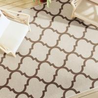 Vloerkleed korte pool anti-slip 190x300 cm meerkleurig - thumbnail