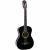 LaPaz 002 BK 3/4 klassieke gitaar zwart - thumbnail