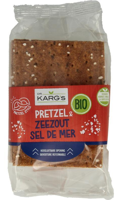 Crackers pretzel zeezout bio 200 Gram - thumbnail