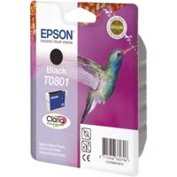 Epson inktpatroon zwart T 080 T 0801 - thumbnail