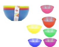 Schalenset plastic 6 Kleuren - thumbnail