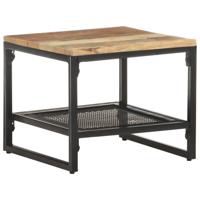 vidaXL Bijzettafel 40x40x35 cm massief gerecycled hout - thumbnail