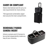 Tenba Roadie Air Case Roller 21 zwart - thumbnail