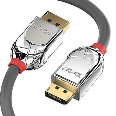 LINDY 36302 DisplayPort-kabel DisplayPort Aansluitkabel DisplayPort-stekker, DisplayPort-stekker 2.00 m Zilver - thumbnail