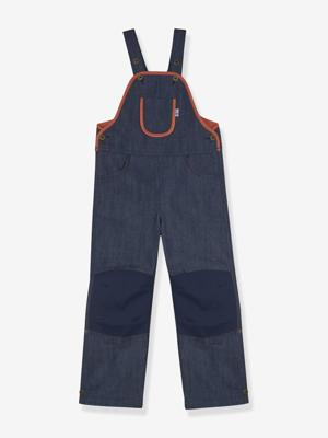 Tuinbroek van spijkerstof voor kinderen LOIRI DENIM FINKID jeansblauw