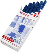 Viltstift edding 404 rond 0.75mm blauw | 10 stuks - thumbnail