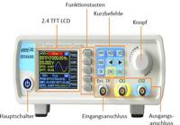 Joy-it JT-JDS6600 Functiegenerator 15 MHz - 0.01 µHz 2-kanaals Driehoek, Blok, Signaal, Sinus, Lorentz-verdeling, Arbitrair, Puls, Ruis - thumbnail