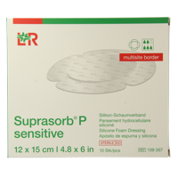 Suprasorb P sensitive multisite 12 x 15 10 Stuks - thumbnail
