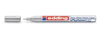Edding Lakmarker | zilver | streepbreedte 1-2 mm ronde punt | 10 stuks - 4-751054 4-751054 - thumbnail