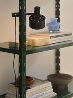 Wandlamp met klem Matis zwart metaal E27 fitting stekker - thumbnail