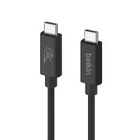 Belkin Connect USB4-kabel (2 m), USB C to USB C kabel, oplader kabel, 240 W Power Delivery + 20 Gbps - voedingskabel met USB4-ondersteuning voor MacBook, Windows-computers, Chromebook en meer - thumbnail
