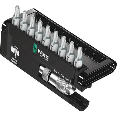 Wera Bit-Check 10 Drywall 1 05136011001 Bitset 10-delig