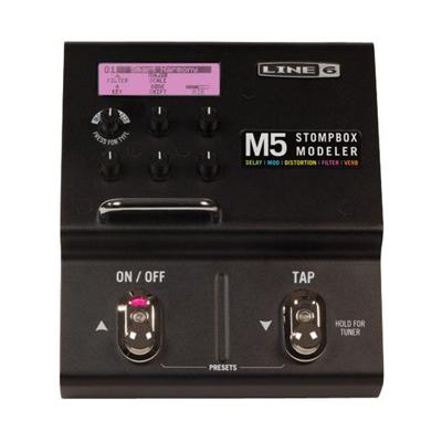 Line 6 M5 Stompbox Modeler digitaal multi-effectpedaal Line 6 M5 Stompbox Modeler digitaal multi-effectpedaal