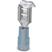 Phoenix Contact 3240530 Platte stekker (female) Insteekbreedte: 6.3 mm Insteekdikte: 0.8 mm 180 ° Deels geïsoleerd Blauw 50 stuk(s) - thumbnail