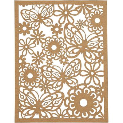 Kartonblok, A6, vel 104x146 mm, 200 gr, zwart, naturel, grijs, wit, 24 stuk/ 1 doos