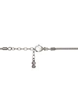 Skagen SKJ0089040 Ketting Agnethe staal-parel zilverkleurig-wit - thumbnail
