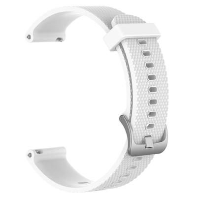Slimme horloge siliconen polsband horlogeband voor POLAR Vantage M 20cm (wit)
