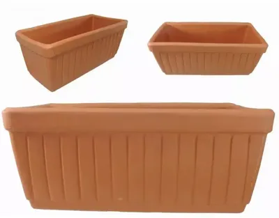 Terraliet Plantenbak Terracotta Floreira 39x19x17 cm