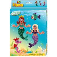 Hama strijkkralenset zeemeermin, 2000st. - thumbnail