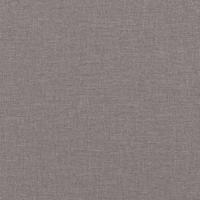 2-delige Loungeset met kussens stof taupe - thumbnail