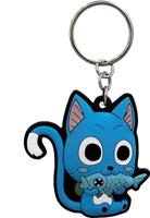 Fairy Tail - Happy Rubber Keychain - thumbnail