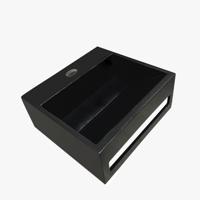 Wiesbaden Julia fontein Solid surface 30 x 28 x 12,5 cm mat zwart - thumbnail