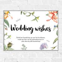 Poster gastenboek love blooms - thumbnail