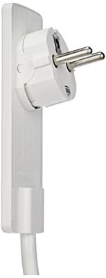 EVOline 151000151300 Stroom Aansluitkabel Wit 1.50 m EVOline 151000151300 Stroom Aansluitkabel Wit 1.50 m