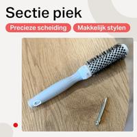 Olivia Garden Blowout Shine Brush White&Grey Ø25mm - thumbnail