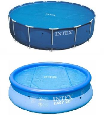 Intex 29025 solar cover afdekzeil voor zwembaden van 549 cm