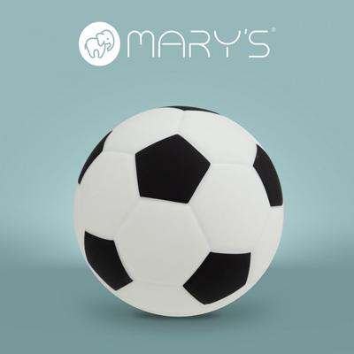 Oplaadbaar nachtlampje voetbal wit