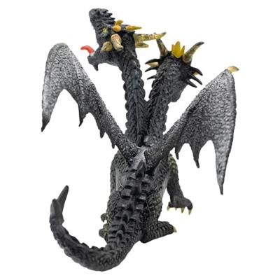 Bullyland Draak tweekoppige zwarte (75597)