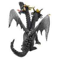 Bullyland Draak tweekoppige zwarte (75597) - thumbnail