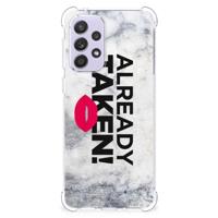 Samsung Galaxy A33 Telefoonhoesje met tekst Already Taken White - thumbnail