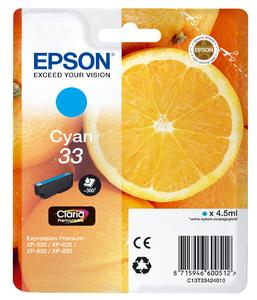 Epson Inktpatroon cyaan Claria Premium 33 T 3342