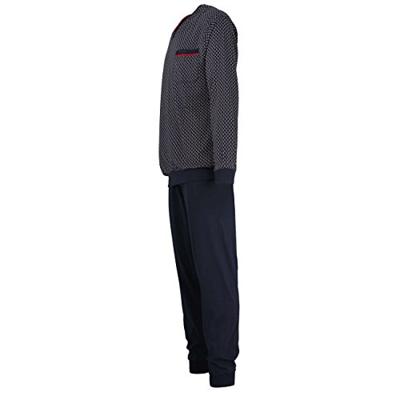 Gotzburg Pyjama met V-hals blauw