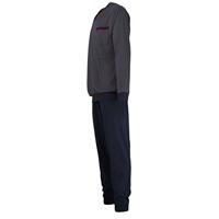 Gotzburg Pyjama met V-hals blauw - thumbnail
