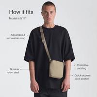 Urth Andesite Camera Pouch, beige - thumbnail