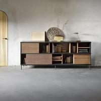 Ethnicraft Dressoir 'Oscar' Teakhout, 224cm - thumbnail