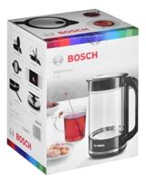Bosch TWK70B03 waterkoker 1,7 l 2400 W Zwart, Transparant - thumbnail