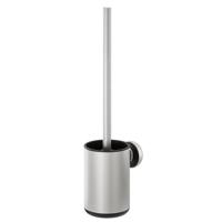Tiger Cooper Toiletborstel met houder RVS geborsteld / Zwart 800229 - thumbnail