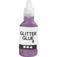 Creativ Company Glitterlijm paars, 25ml - thumbnail