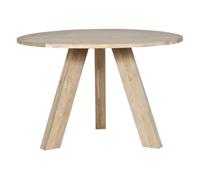 Woood Rhonda eettafel ø129 naturel eiken - thumbnail