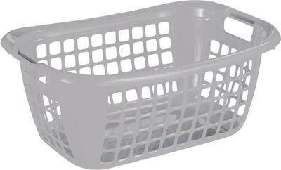 Sunware basic wasmand 65 cm zilver