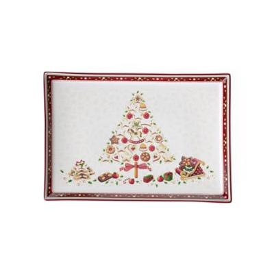 Villeroy & Boch Winter Bakery Delight Cakeschaal 39 x 26,5 cm